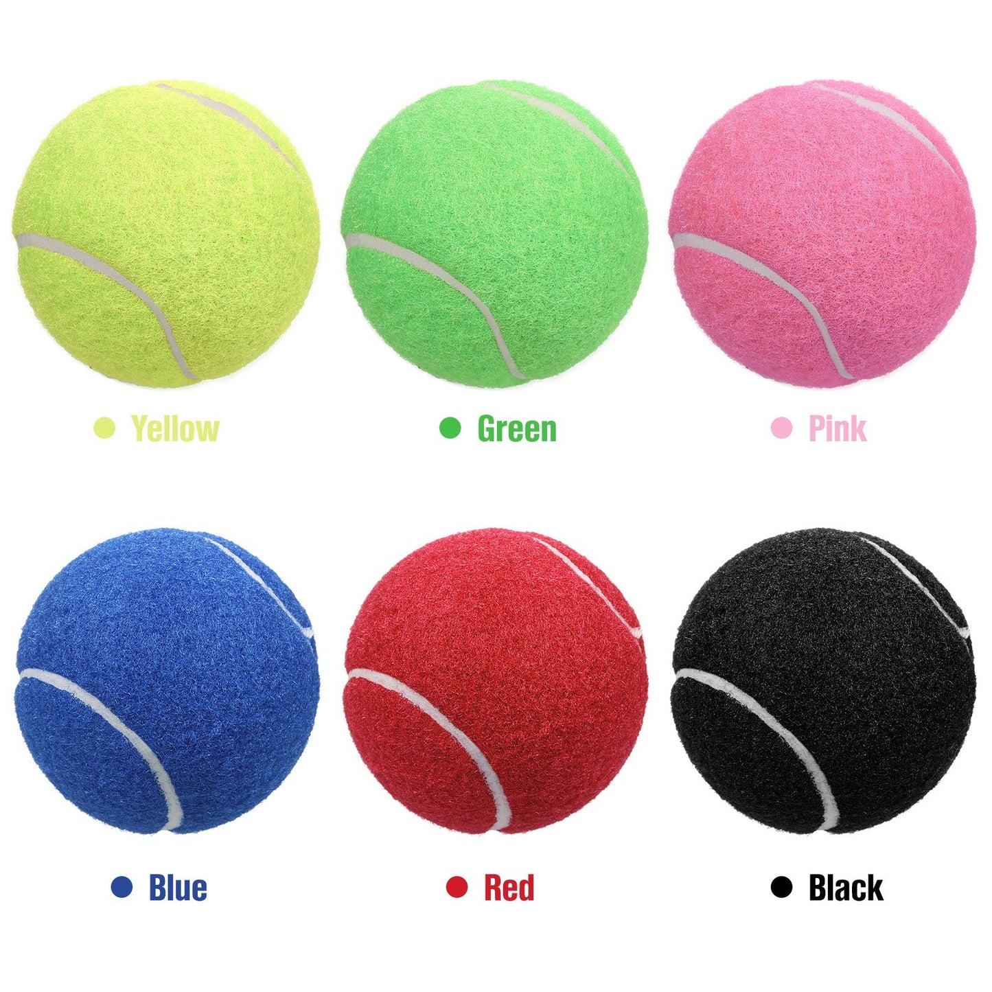 Tennis Balls 12-Pack for Pressure Matching and Training
