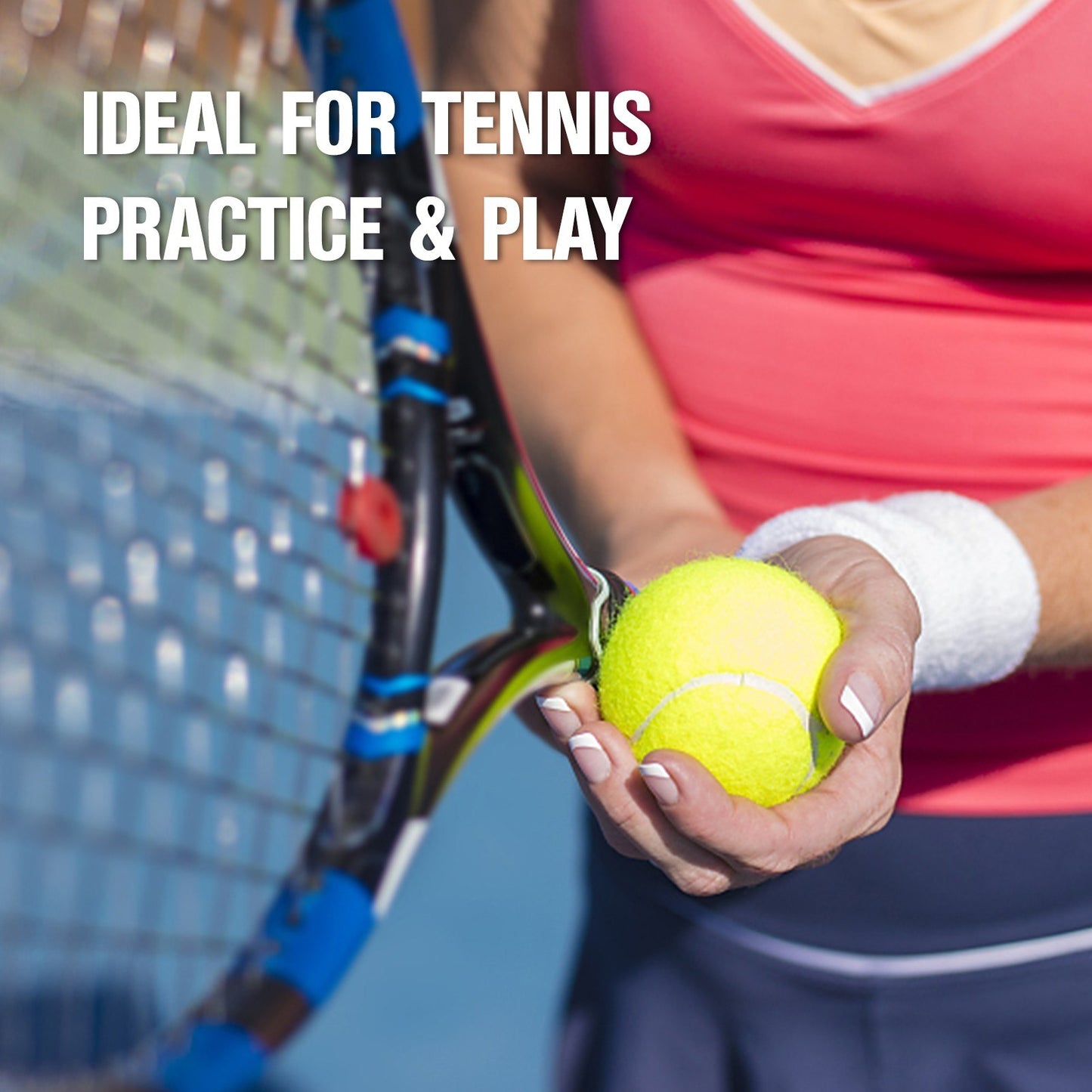 Tennis Balls 12-Pack for Pressure Matching and Training