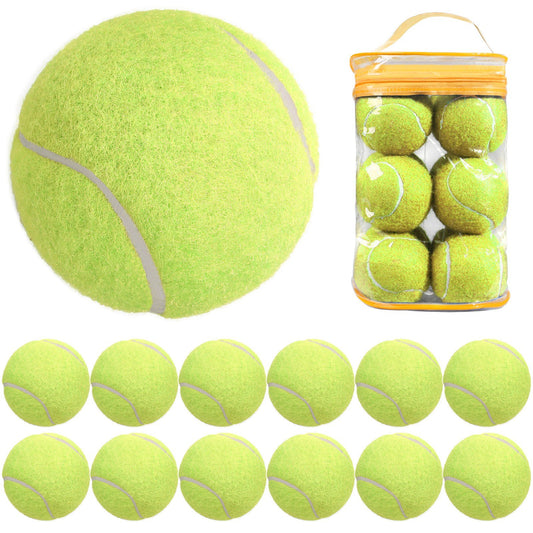 Tennis Balls 12-Pack for Pressure Matching and Training