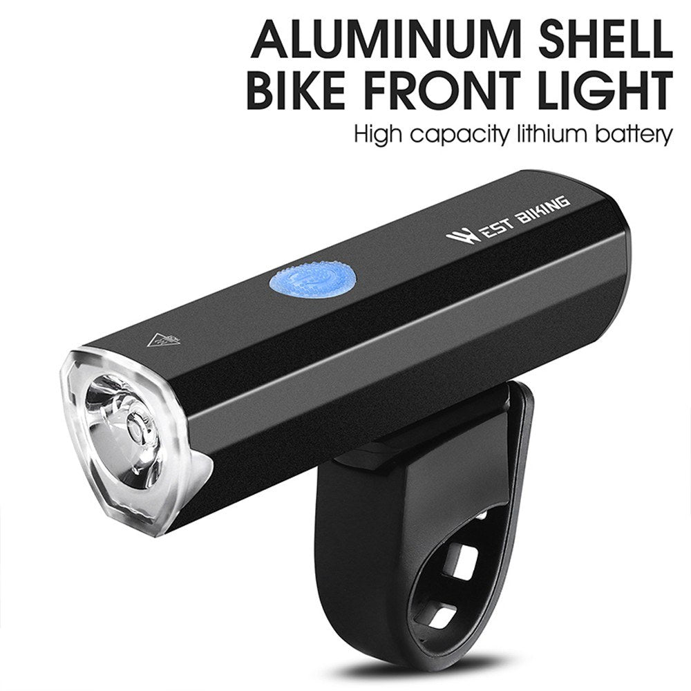 400 Lumen USB Rechargeable Waterproof Aluminum Alloy Bicycle Light