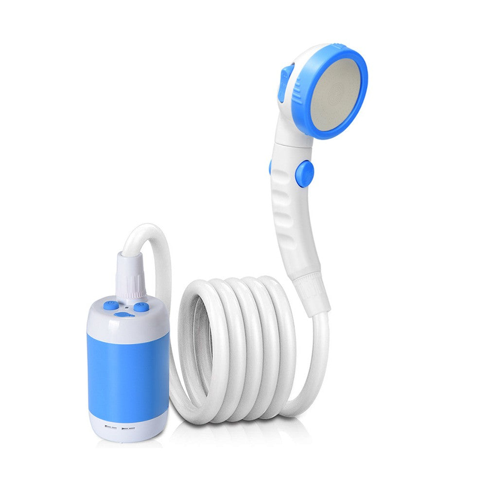 IPX7 Waterproof Portable Electric Camping Shower with 5000mAh Rechargeable Battery