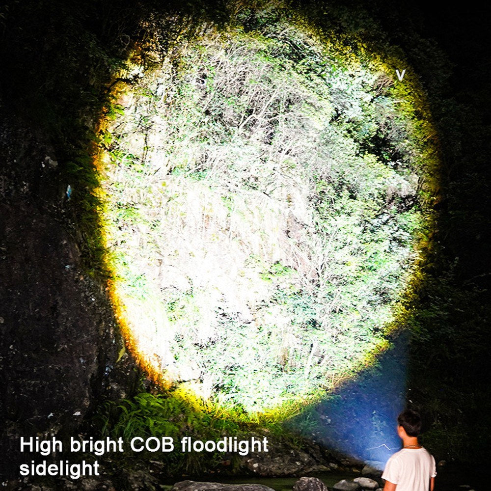 Portable 1200mAh Camping Work Light & Power Bank