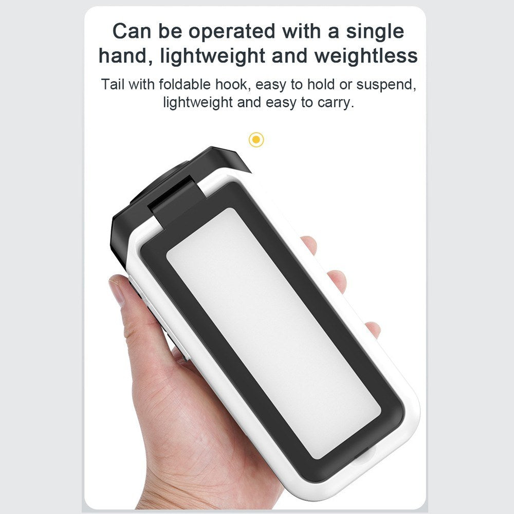 Portable 1200mAh Camping Work Light & Power Bank