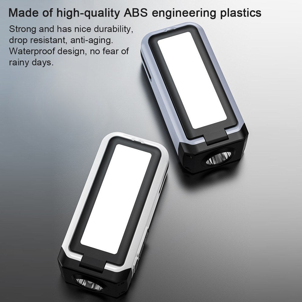 Portable 1200mAh Camping Work Light & Power Bank