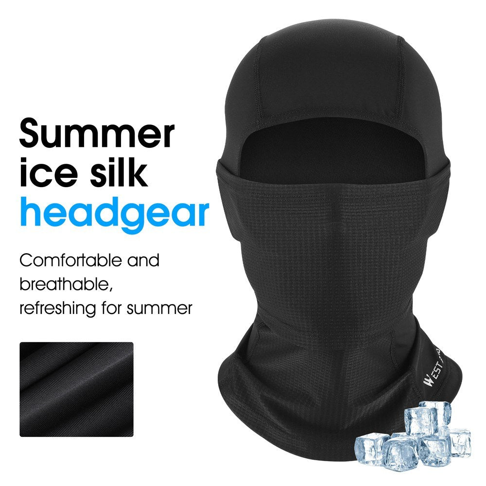 Summer Cooling Breathable Cycling Cap - Sunshine-Proof, High Elasticity Sports Hat for Bike & Motorcycle Riding