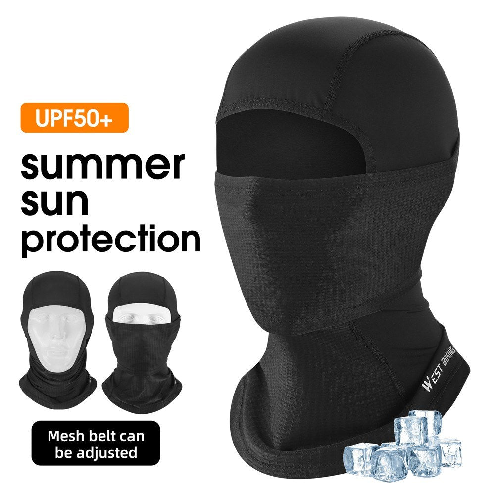 Summer Cooling Breathable Cycling Cap - Sunshine-Proof, High Elasticity Sports Hat for Bike & Motorcycle Riding