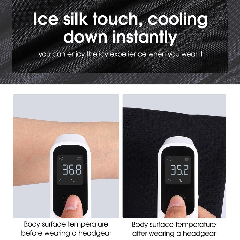 Summer Cooling Breathable Cycling Cap - Sunshine-Proof, High Elasticity Sports Hat for Bike & Motorcycle Riding