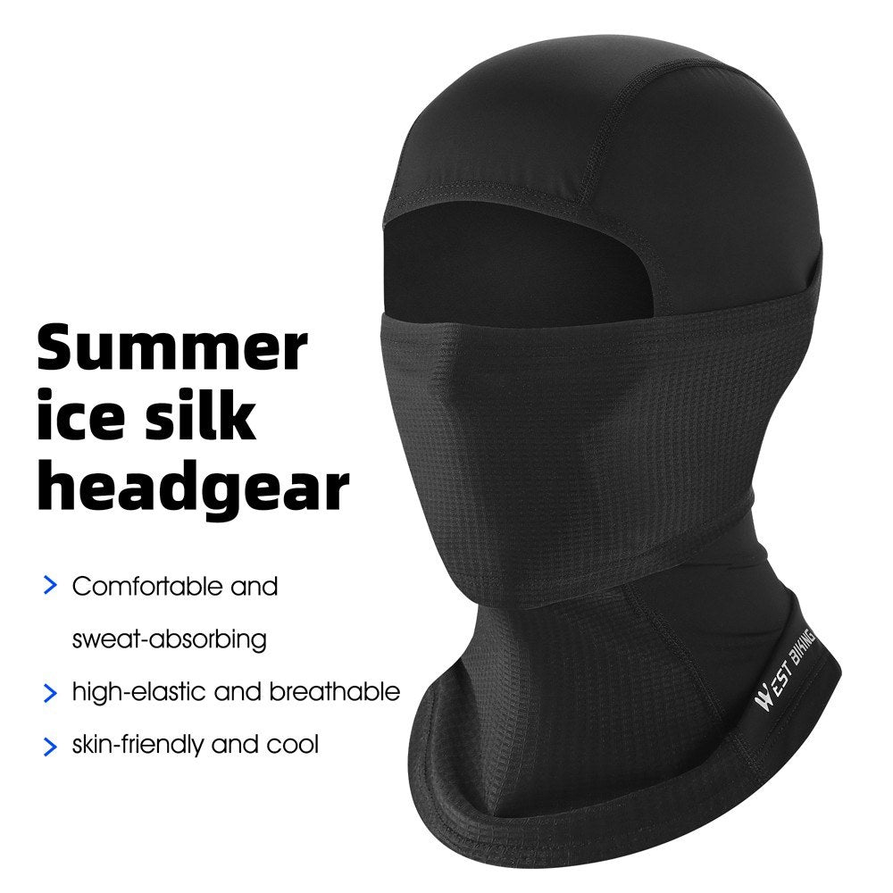 Summer Cooling Breathable Cycling Cap - Sunshine-Proof, High Elasticity Sports Hat for Bike & Motorcycle Riding
