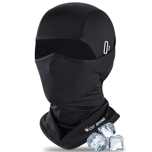 Summer Breathable Cycling Cap - Sunshine-Proof Sports Hat with Eyeglass Hole for Bike & Motorcycle Riding