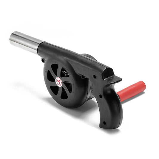 Portable Outdoor Cooking Hand Blower - Compact Barbecue Air Blower for Camping, Hiking, Picnic Fire Starting