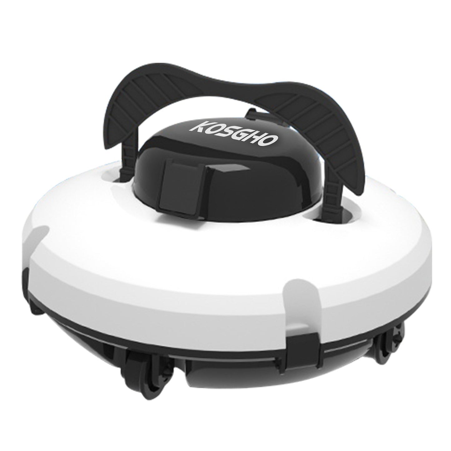 KOSGHO Dual Motor Cordless Robotic Pool Cleaner - Self-Parking Vacuum for Flat Ground Pools