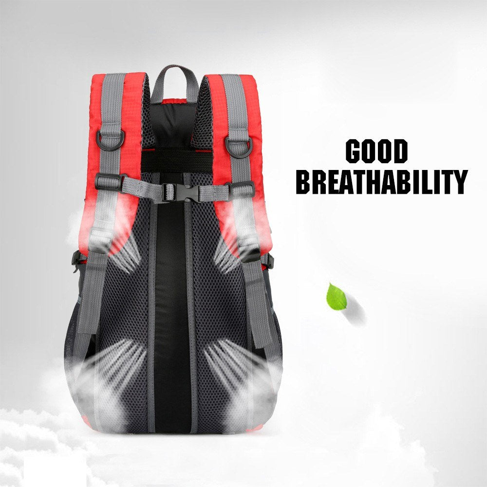 40L Lightweight Waterproof Hiking Daypack Travel Backpack