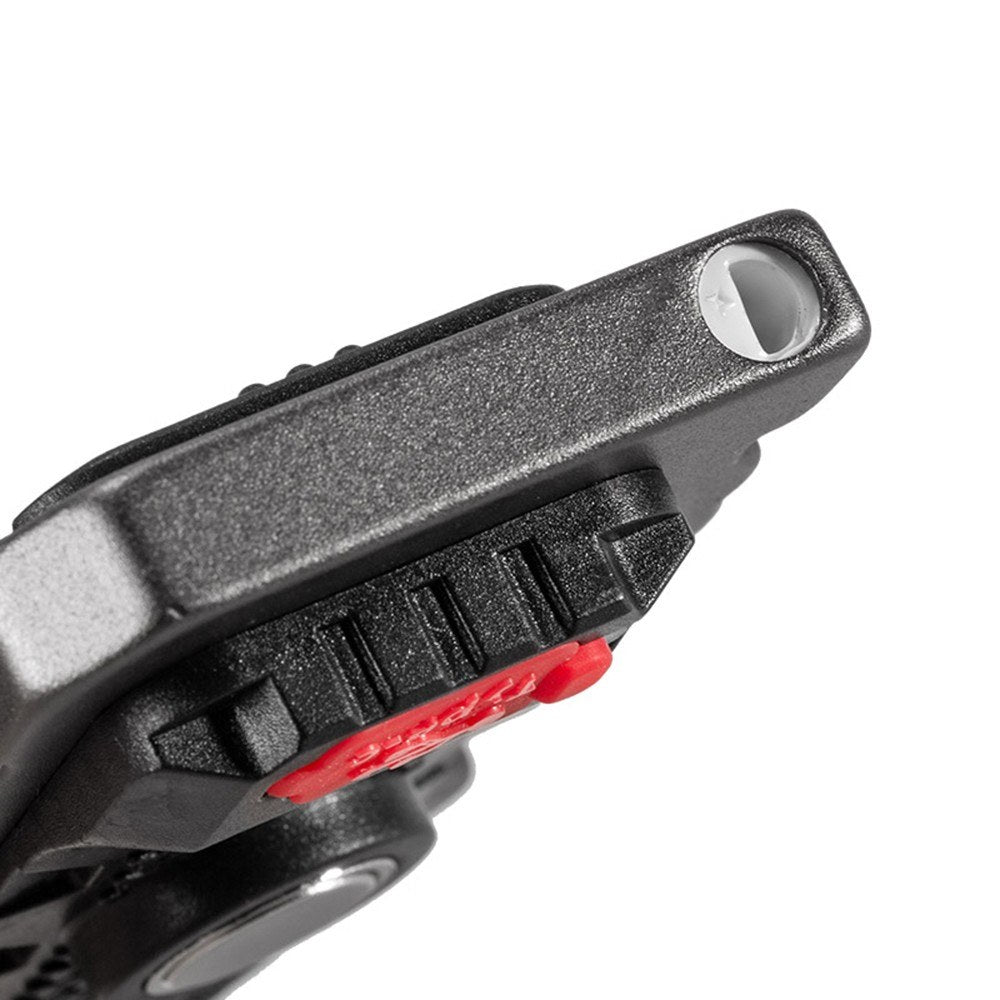 Compact Multi-functional Keychain: LED Flashlight, Whistle, Window Breaker, Bottle Opener, Waterproof & Rechargeable