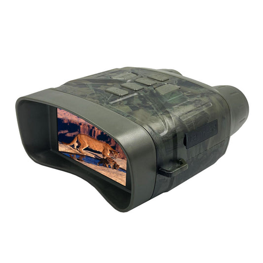4K 36MP Night Vision Binoculars with Camera, 3.0 Inch Screen, Infrared, High Clarity for Day and Night Hunting