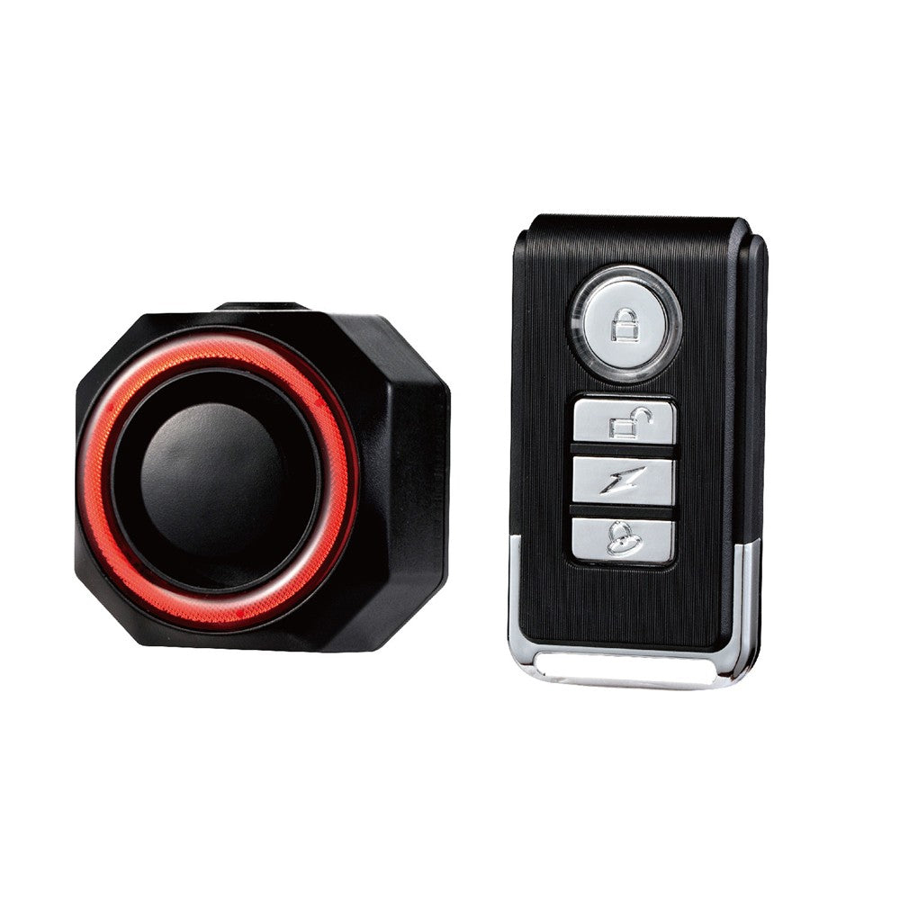 Rechargeable USB Bike Tail Light with Brake Sensor & Alarm