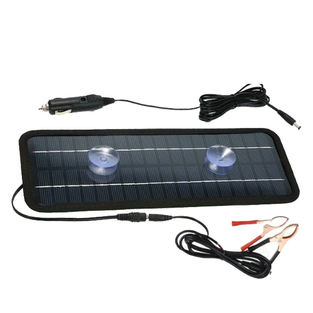 18V 20W Solar Car Battery Charger & Maintainer Kit