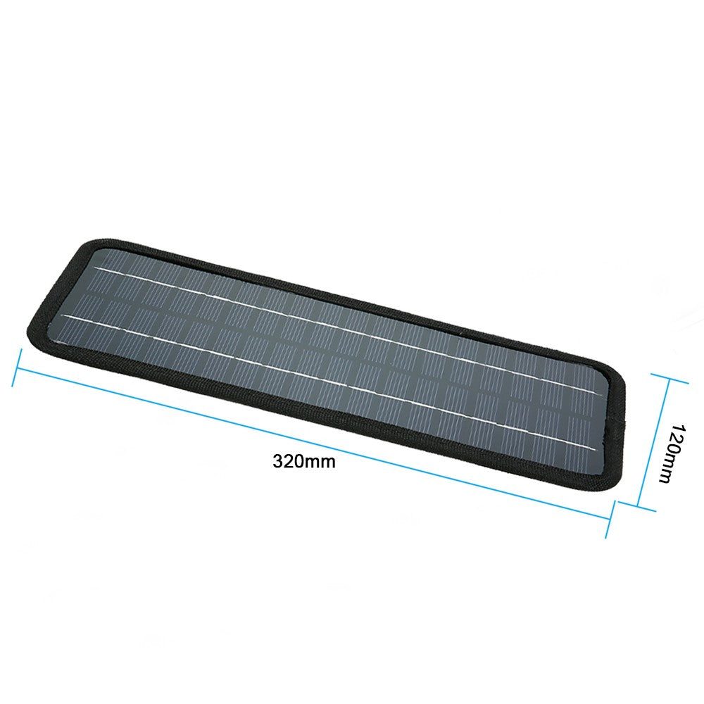 18V 20W Solar Car Battery Charger & Maintainer Kit