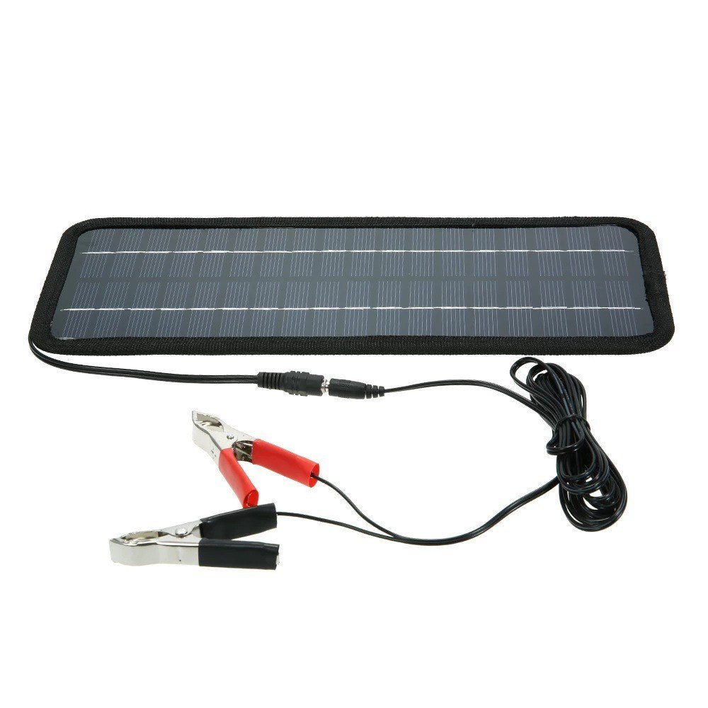 18V 20W Solar Car Battery Charger & Maintainer Kit
