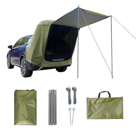 Sunshine & Rain-Proof Car Trunk Tent: Outdoor Canopy Extension for Camping & Picnics