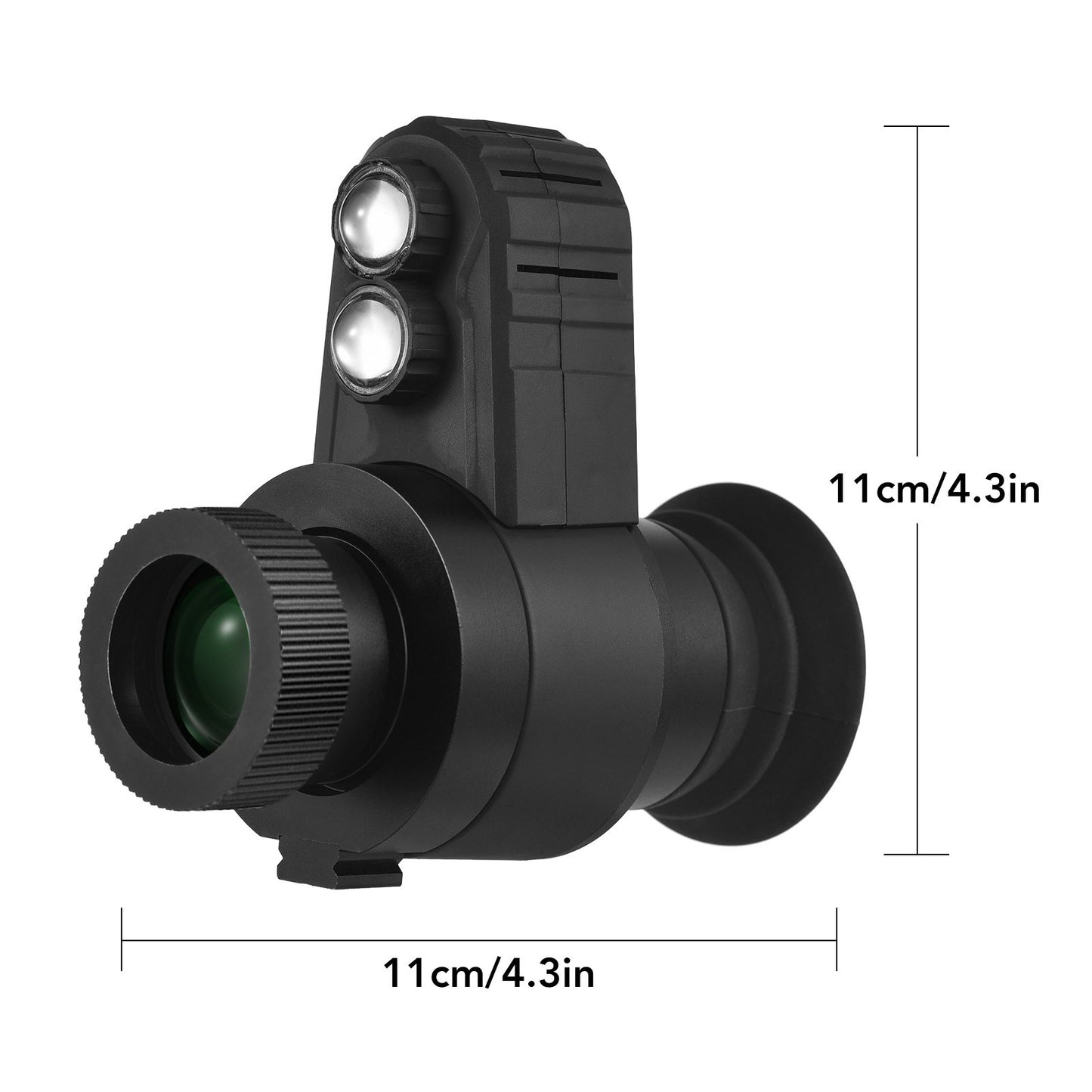 Digital Night Vision Monocular with Cross Cursor & 300m Infrared Scope