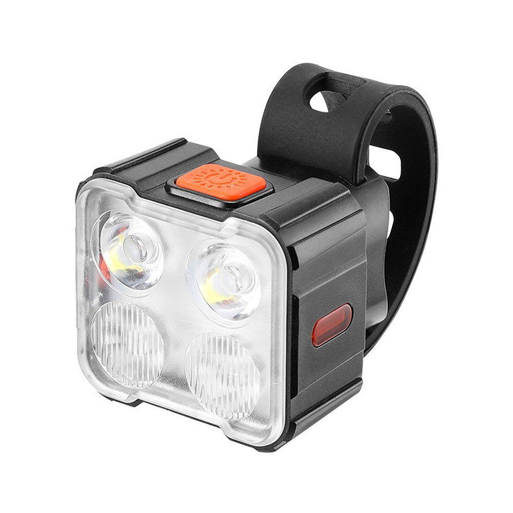 Waterproof Rechargeable Bike Lights Set - Front & Rear for Night Riding