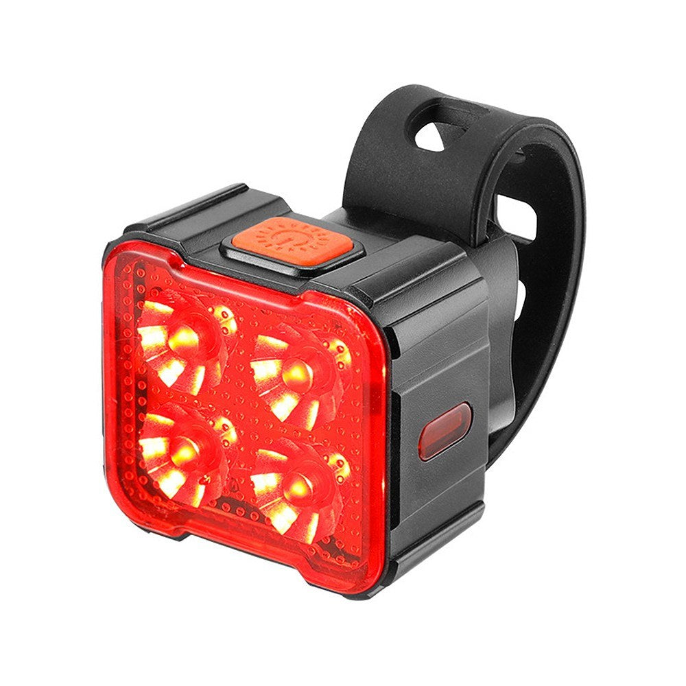 Waterproof Rechargeable Bike Lights Set - Front & Rear for Night Riding