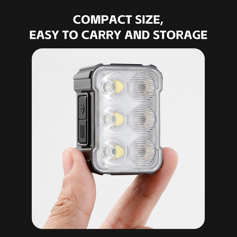 Waterproof Rechargeable Bike Lights Set - Front & Rear for Night Riding