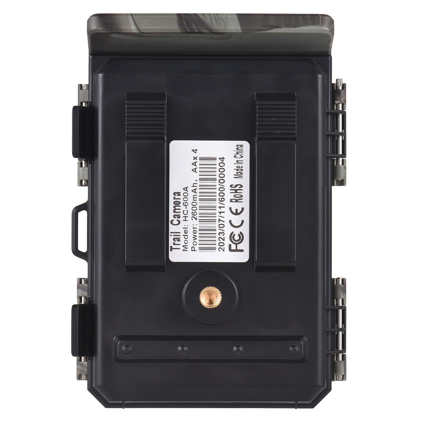 4K 50MP Solar Trail Camera with Night Vision, 120° Detection, 0.5s Trigger, Built-in Battery & 32GB Card