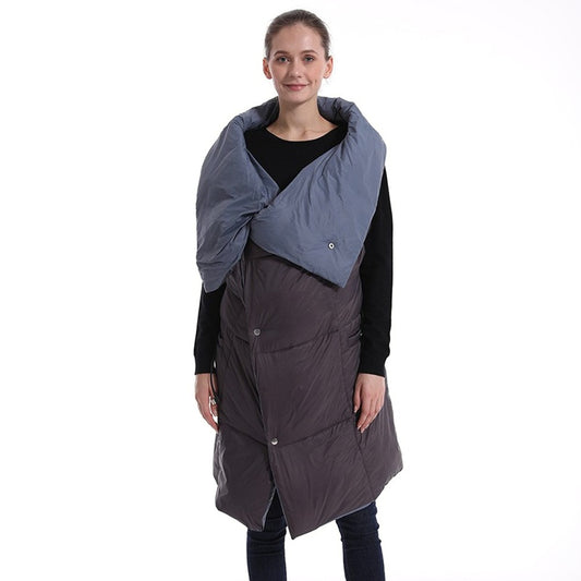 USB Heated Shawl Blanket - Soft, Fast-Heating Electric Wrap for Outdoors