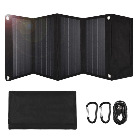 Portable Solar Panel Charger 21W/28W, 25% Conversion Rate, IPX5 Waterproof, Fast Charging Compatible