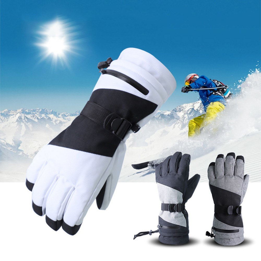 Waterproof & Windproof Touchscreen Ski Snow Gloves for Men & Women - Cycling, Snowboarding, Driving, Outdoor Work
