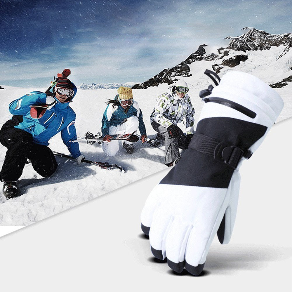 Waterproof & Windproof Touchscreen Ski Snow Gloves for Men & Women - Cycling, Snowboarding, Driving, Outdoor Work