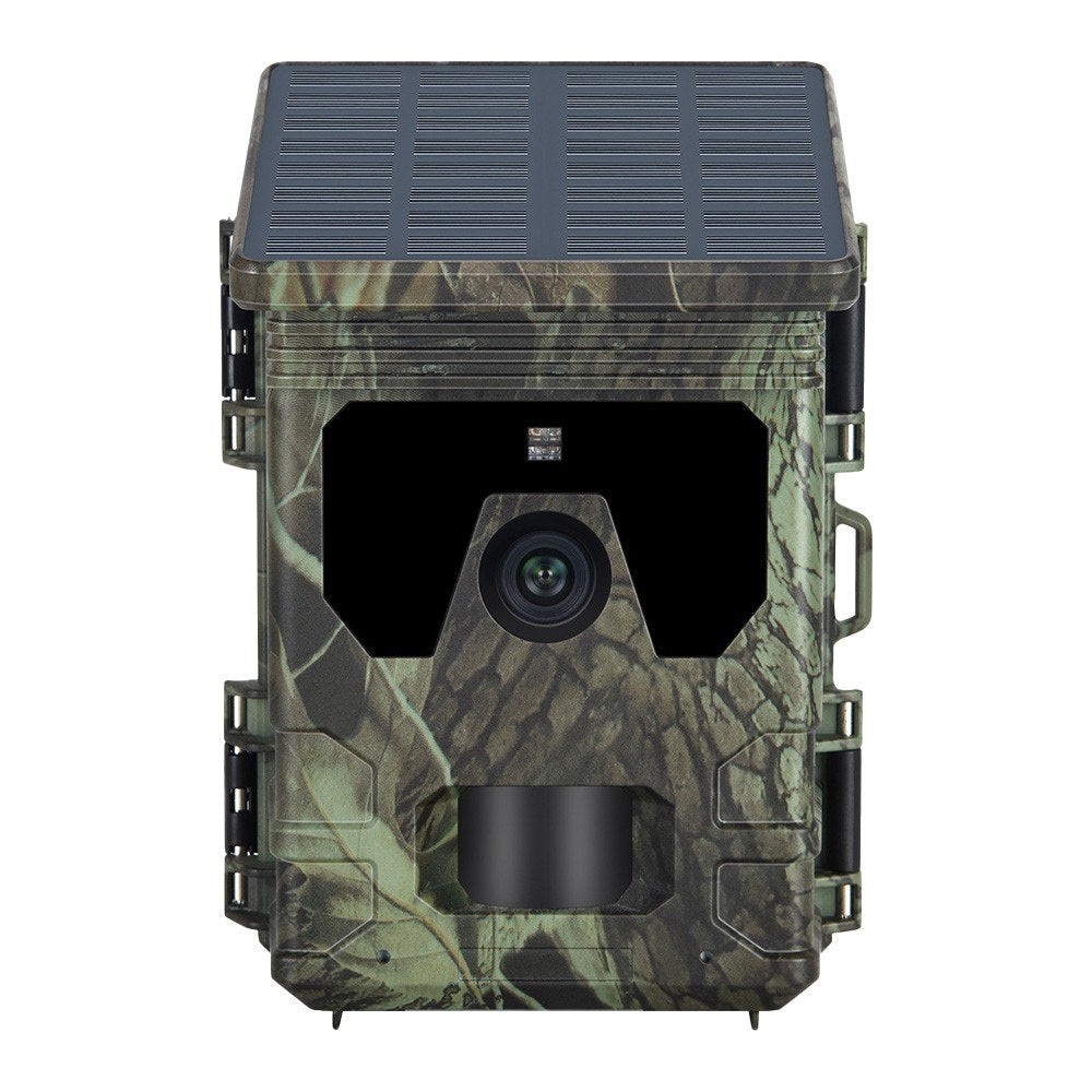 4G Solar Hunting Camera with 2.0-inch TFT, 2K 30MP, Infrared, APP Remote & Online Video