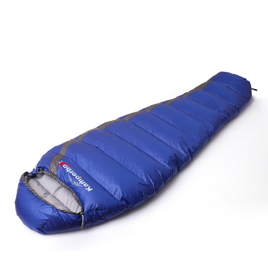 Kamperbox Down Mummy Sleeping Bag for Cold Weather Camping & Backpacking