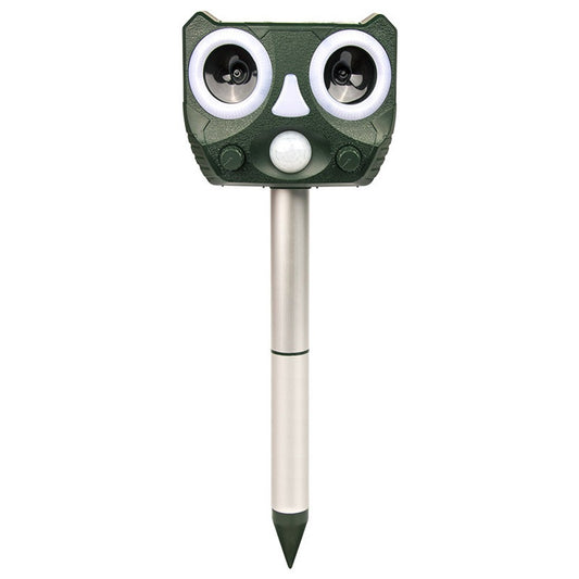 Ultrasonic Animal Repeller for Garden: Bird, Fox, Cat Deterrent Device