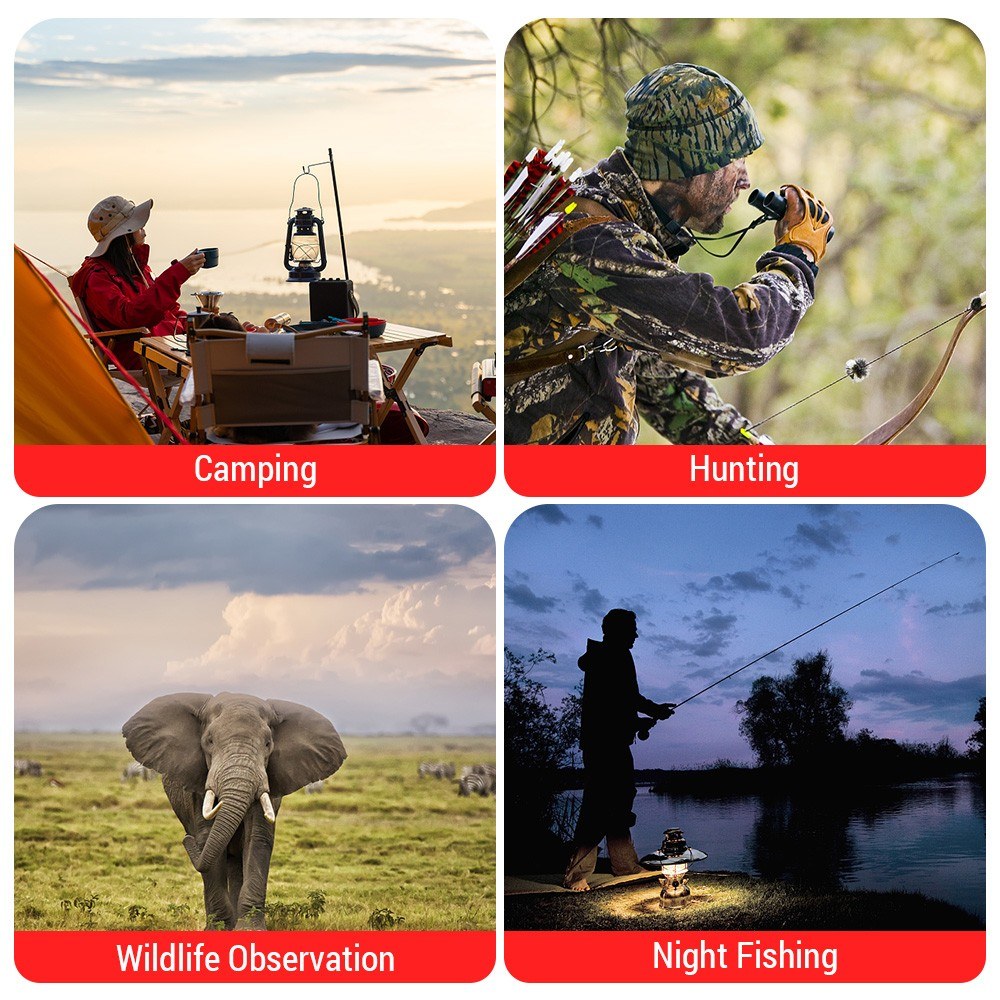 5X40 Infrared Digital Monocular Night Vision Telescope for Wildlife Observation, Camping, Surveillance, and Caving