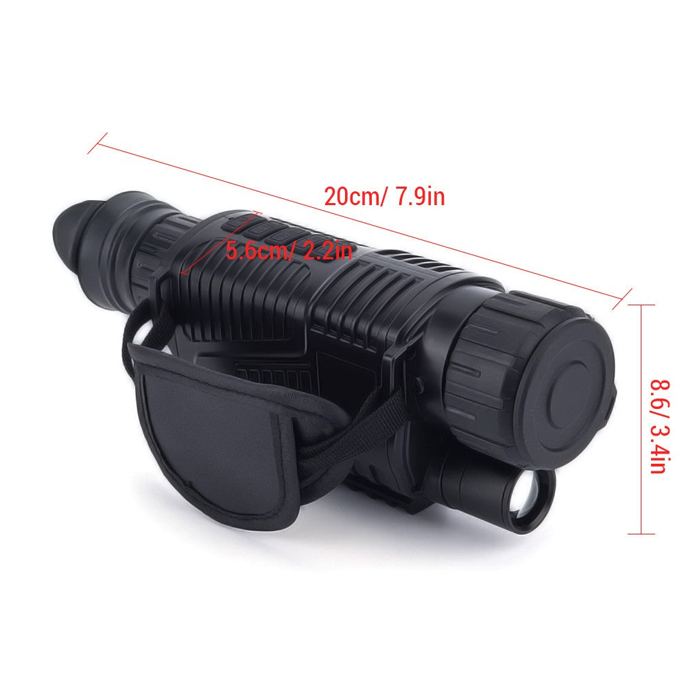 5X40 Infrared Digital Monocular Night Vision Telescope for Wildlife Observation, Camping, Surveillance, and Caving