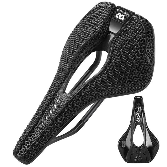 Ultralight 3D Printed Carbon Fiber Bicycle Saddle - Breathable Road Bike Seat by WEST BIKING