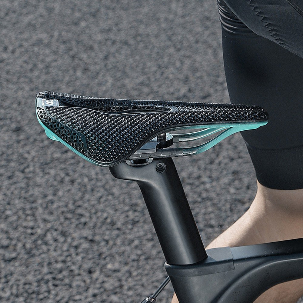 Ultralight 3D Printed Carbon Fiber Bicycle Saddle - Breathable Road Bike Seat by WEST BIKING