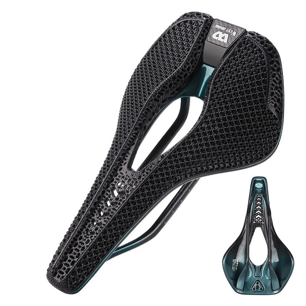 Ultralight 3D Printed Carbon Fiber Bicycle Saddle - Breathable Road Bike Seat by WEST BIKING