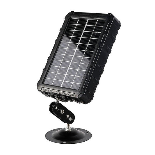 Solar-Powered Trail Camera Charger - 4400mAh Rechargeable for Hunting Cameras