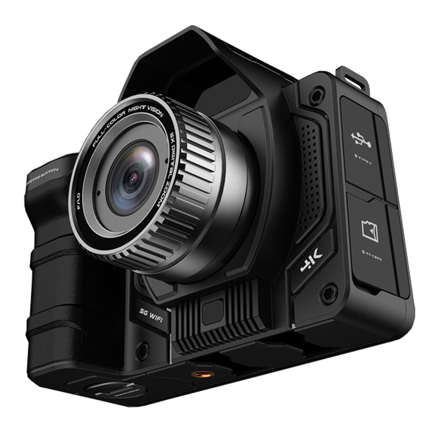 Night Vision Goggles with 4.2-Inch OLED Screen, 4K 40MP Camera, 7-Level Infrared, 10X Zoom, 5G WiFi, 64GB Memory Card