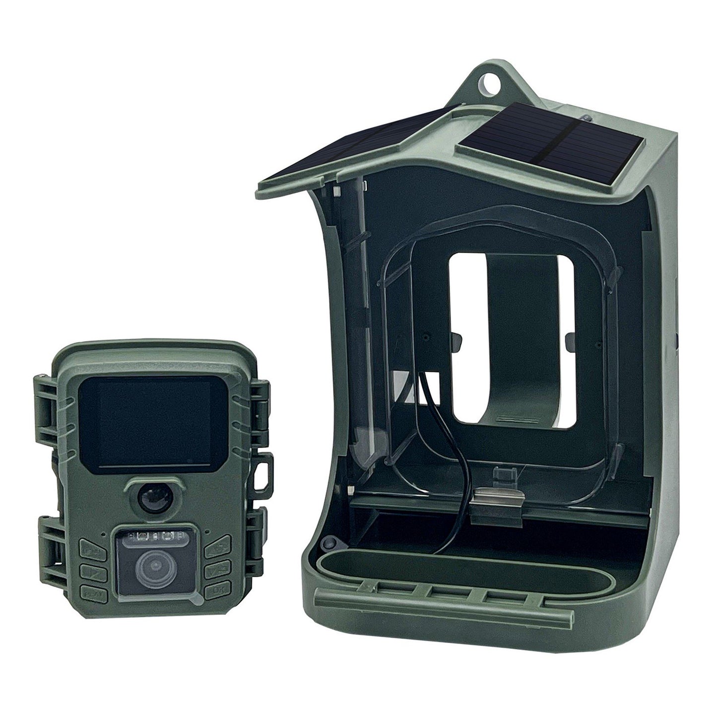 1080P Solar WiFi Smart Bird Feeder Camera - Wireless & Waterproof Bird Watching
