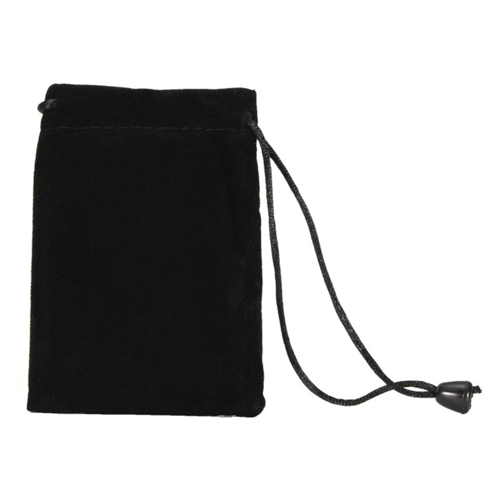 Portable Metal Pocket Hand Warmer with Pouch for Outdoor Activities
