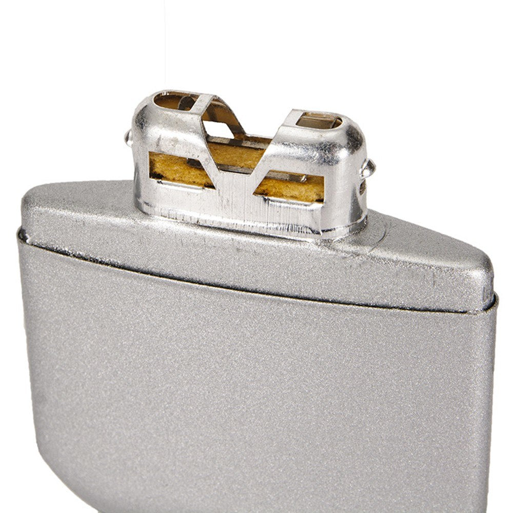 Portable Metal Pocket Hand Warmer with Pouch for Outdoor Activities