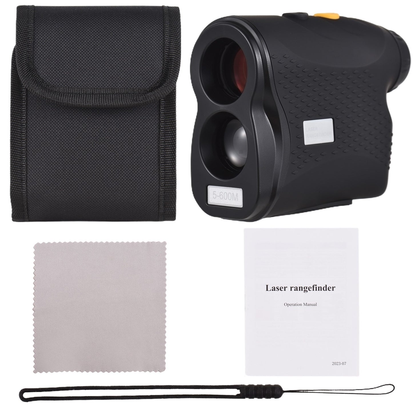 Golf Rangefinder 1000M 6X Magnification Digital Monocular Telescope for Hunting