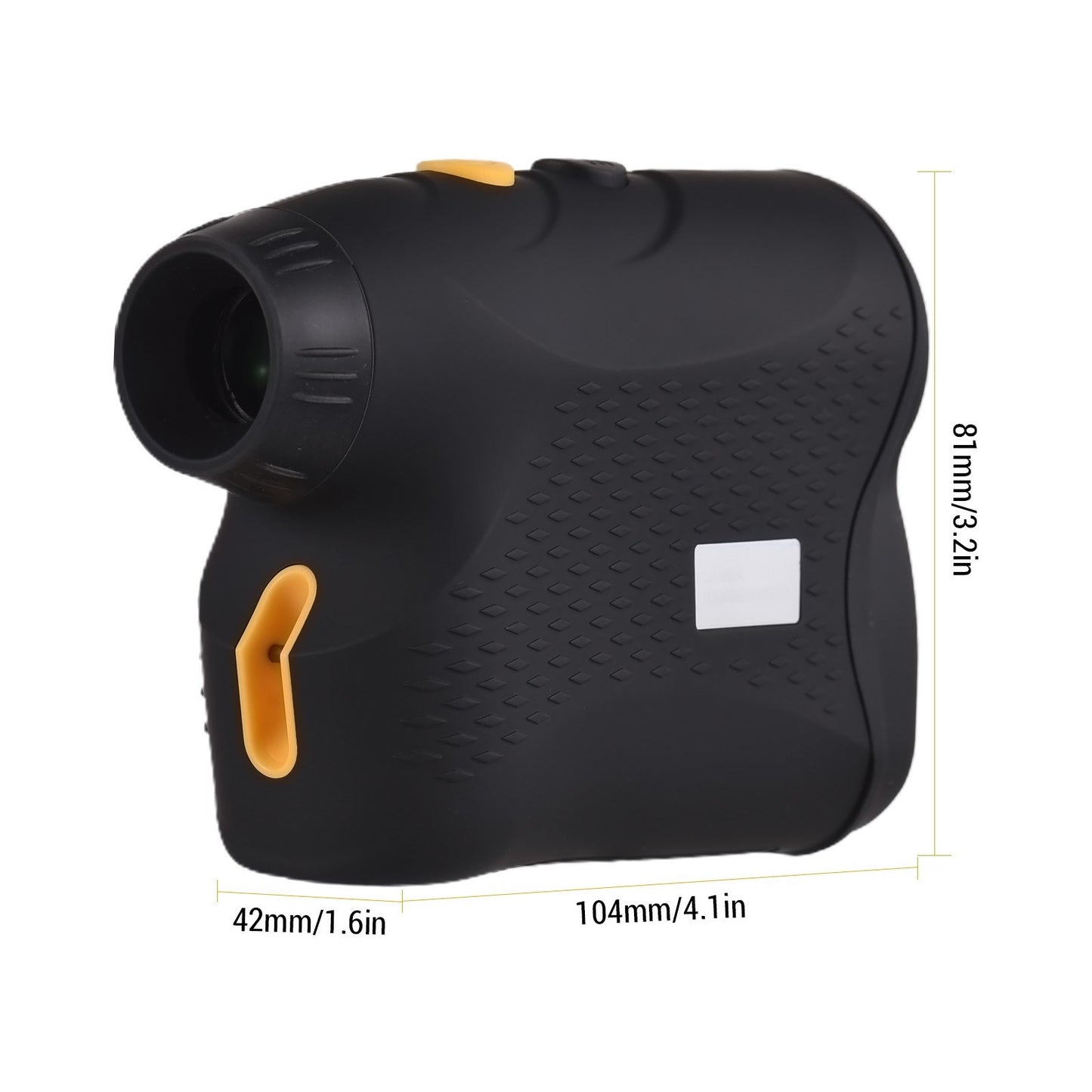 Golf Rangefinder 1000M 6X Magnification Digital Monocular Telescope for Hunting