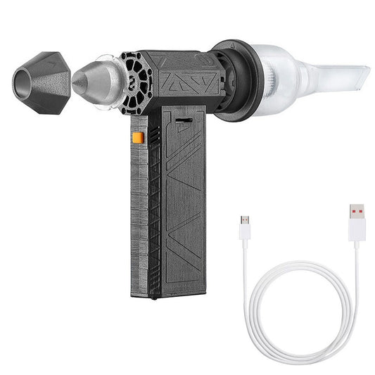 Rechargeable Mini Turbo Jet Fan - 130000 RPM, 52m/s Speed, Powerful 8000mAh Blower