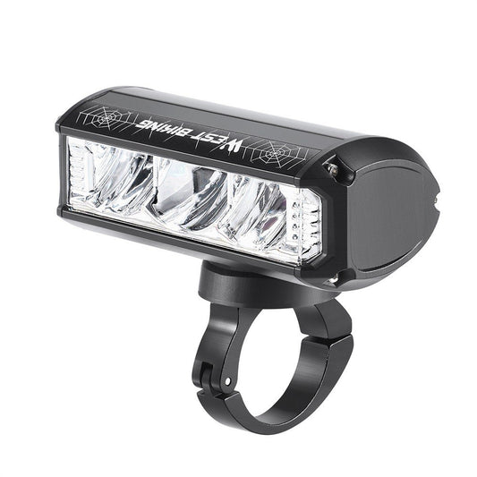 WEST BIKING 1750 Lumen Aluminum USB Rechargeable Road Bike Handlebar Light