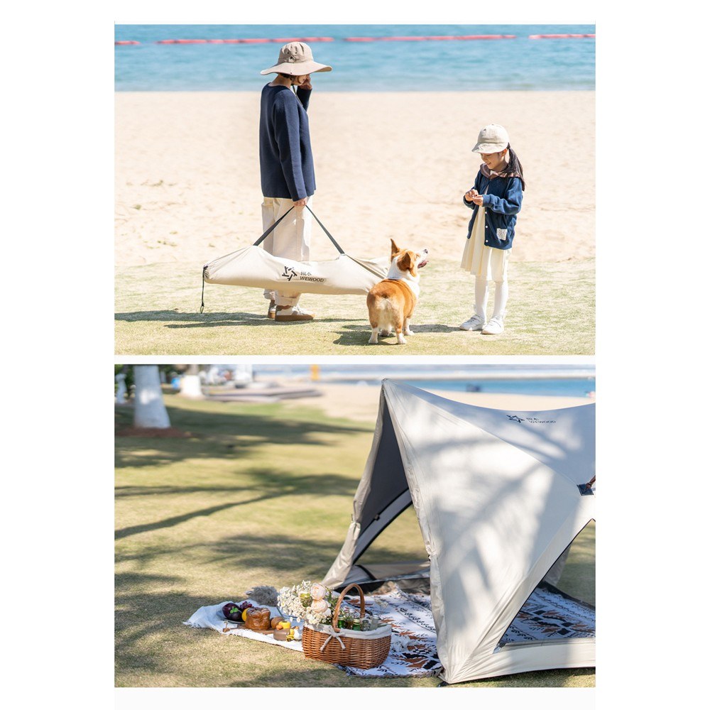 Automatic Lightweight Windproof Waterproof Folding Sunshade Camping Tent